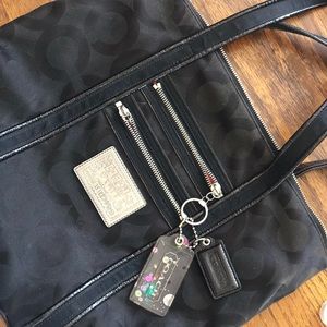 Black Coach Tote